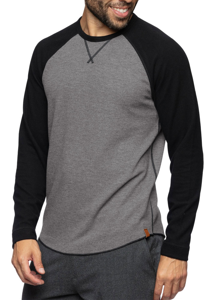 Long Sleeve Men's Long-Sleeved T-Shirt Tops Cotton Crew Neck Shirt Tee Top Long Sleeve T-Shirts