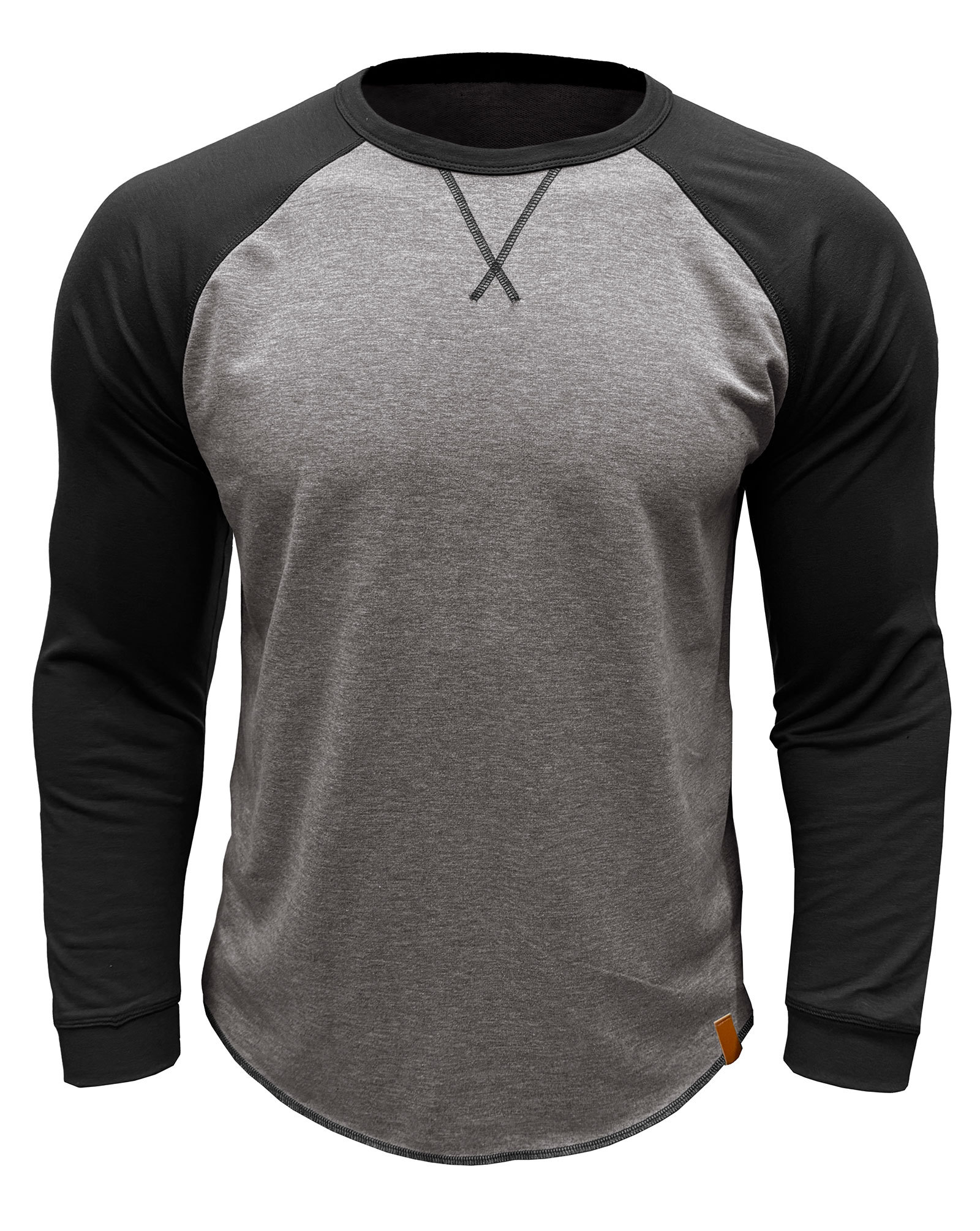 Long Sleeve Men's Long-Sleeved T-Shirt Tops Cotton Crew Neck Shirt Tee Top Long Sleeve T-Shirts