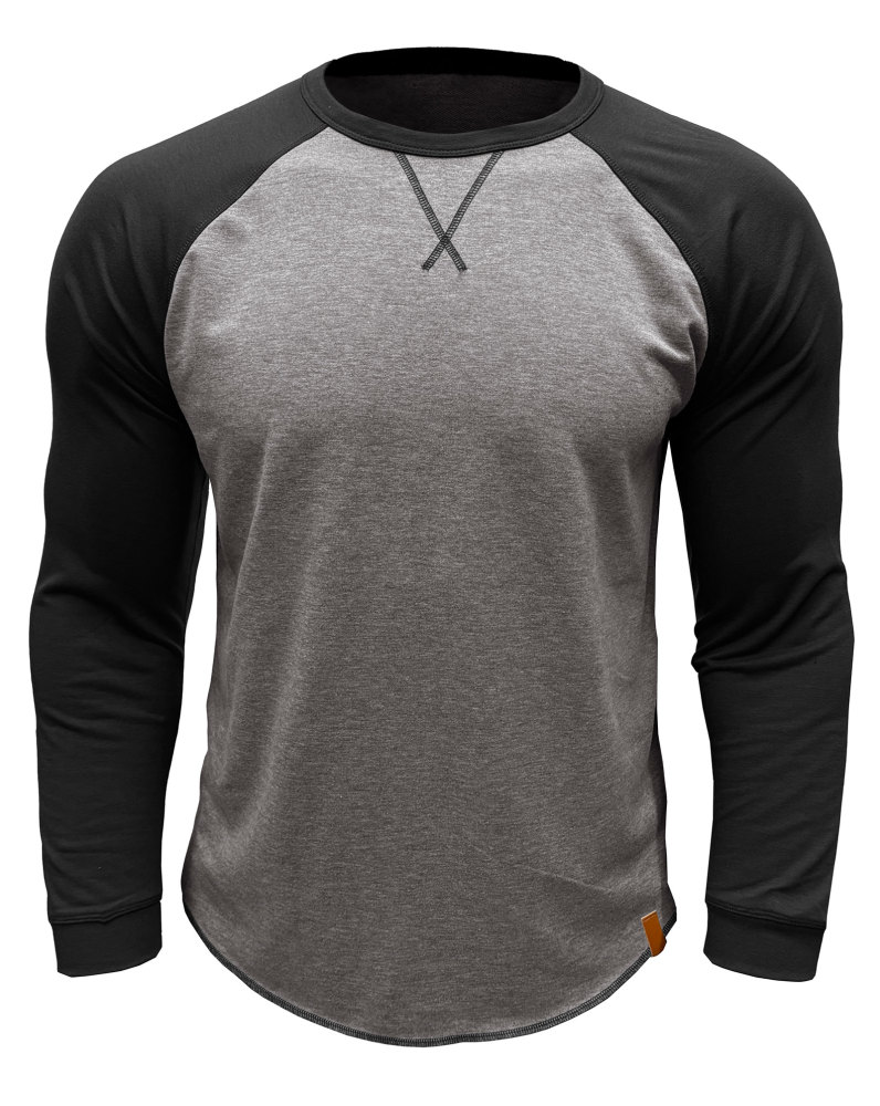 Long Sleeve Men's Long-Sleeved T-Shirt Tops Cotton Crew Neck Shirt Tee Top Long Sleeve T-Shirts