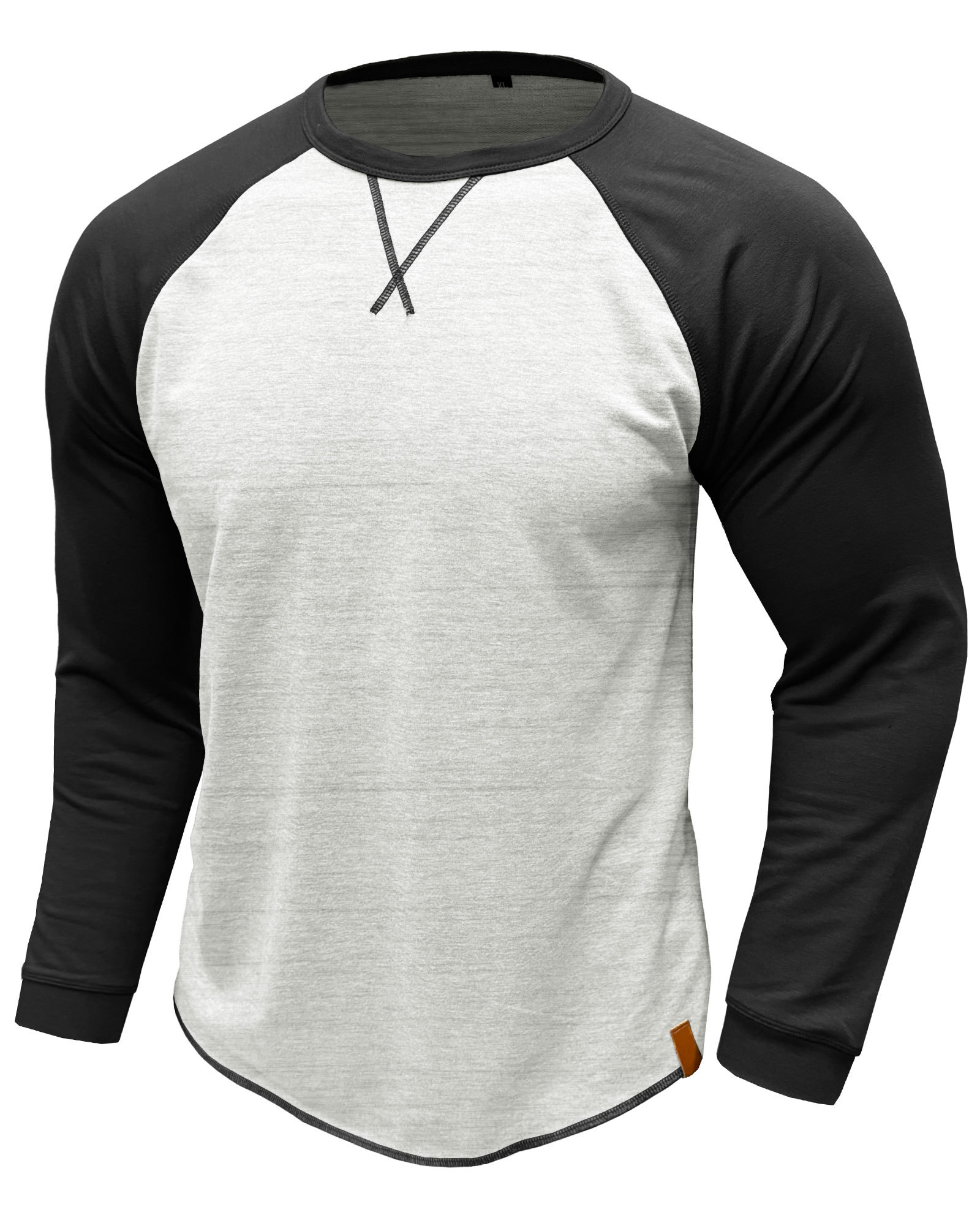 Long Sleeve Men's Long-Sleeved T-Shirt Tops Cotton Crew Neck Shirt Tee Top Long Sleeve T-Shirts