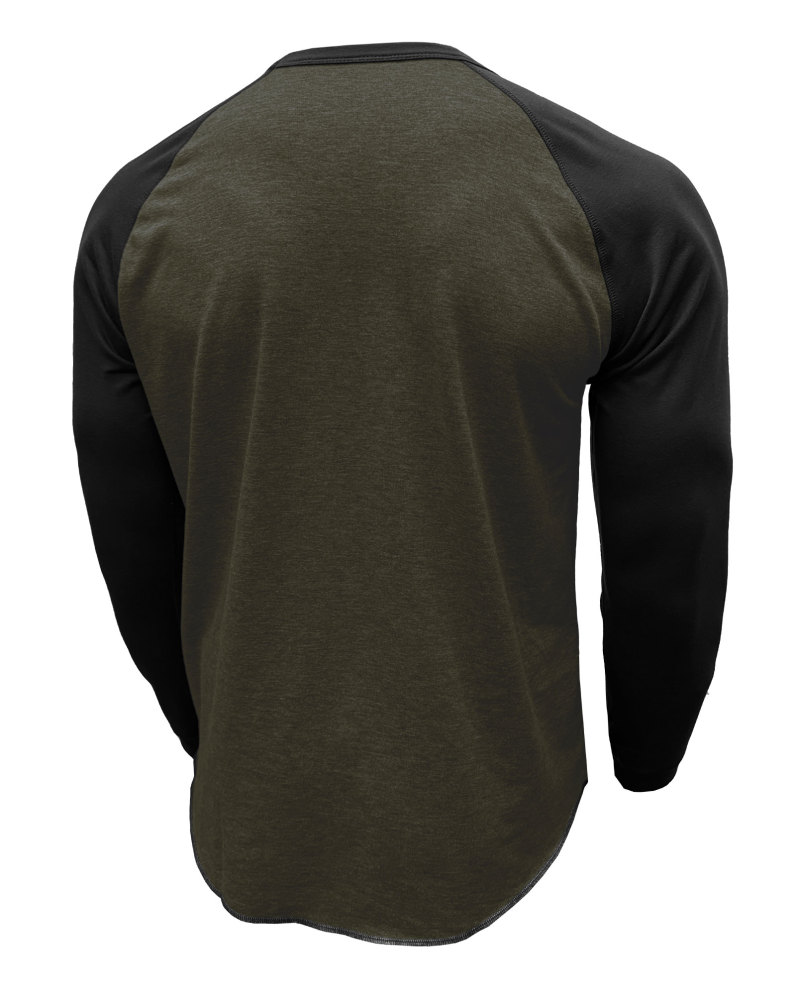 Long Sleeve Men's Long-Sleeved T-Shirt Tops Cotton Crew Neck Shirt Tee Top Long Sleeve T-Shirts