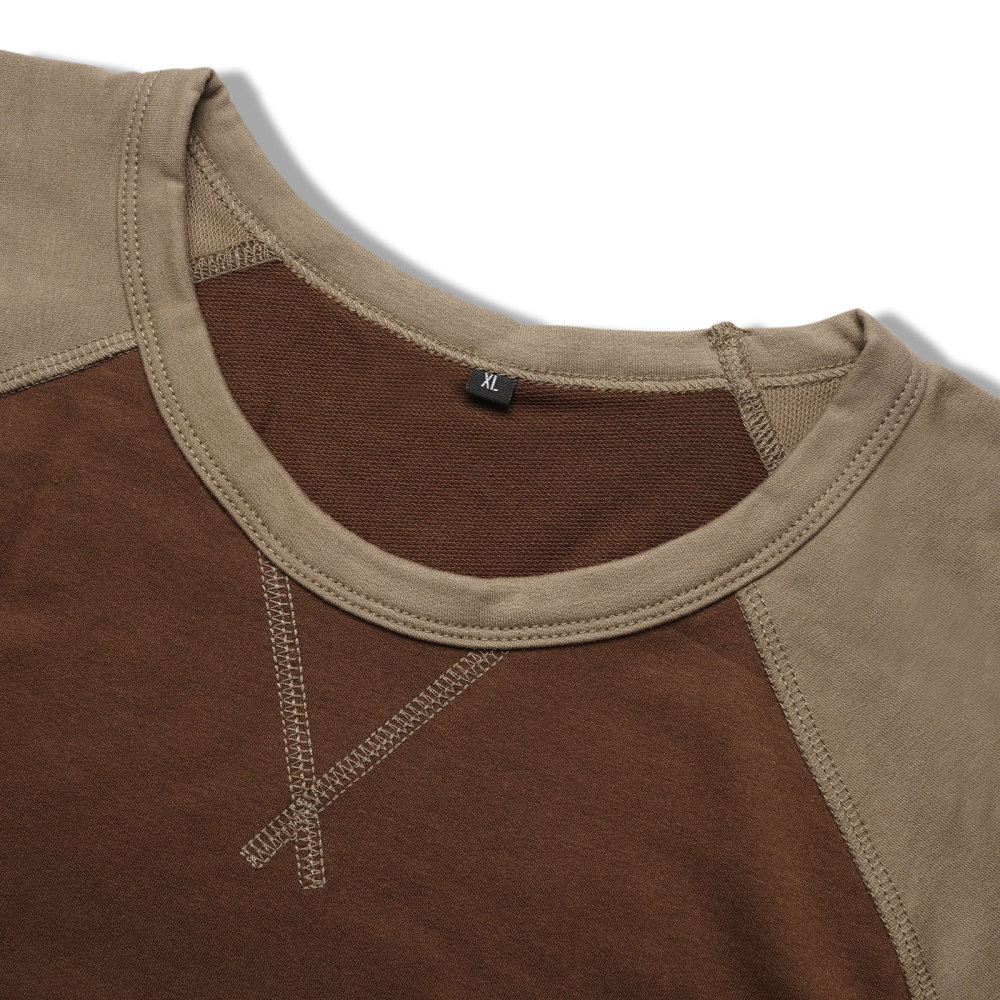 Long Sleeve Men's Long-Sleeved T-Shirt Tops Cotton Crew Neck Shirt Tee Top Long Sleeve T-Shirts