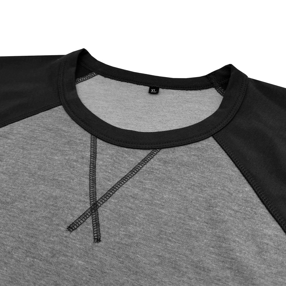 Long Sleeve Men's Long-Sleeved T-Shirt Tops Cotton Crew Neck Shirt Tee Top Long Sleeve T-Shirts