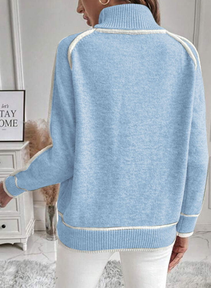MAGIMODAC Ladies Winter Turtleneck Sweaters Solid Colour Turtle Neck Knit Jumper Long Sleeve Knitted Pullover Tops Soft Warm High-Neck Knitwears Casual Regular Fit