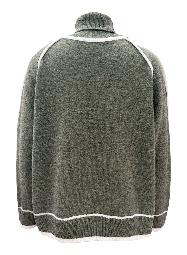 MAGIMODAC Ladies Winter Turtleneck Sweaters Solid Colour Turtle Neck Knit Jumper Long Sleeve Knitted Pullover Tops Soft Warm High-Neck Knitwears Casual Regular Fit