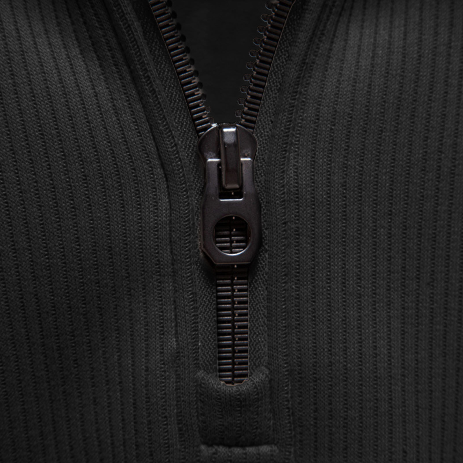 Men's Quarter Zip Pullover Long Sleeve Knit Sweater Stand Collar Sweatshirt Casual Warm Sweaters