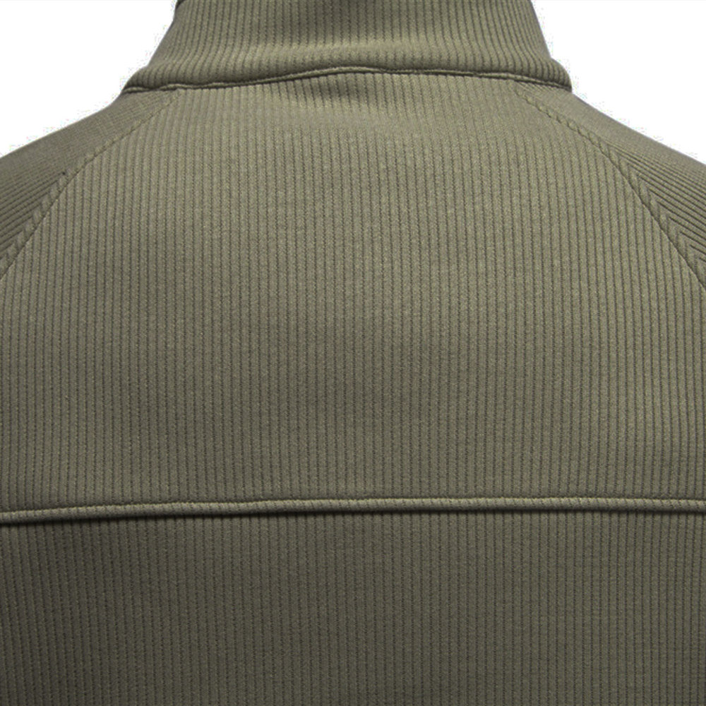 MAGIMODAC Mens Quarter Zip Pullover Long Sleeve Knit Sweater Stand Collar Sweatshirt Casual Warm Sweaters