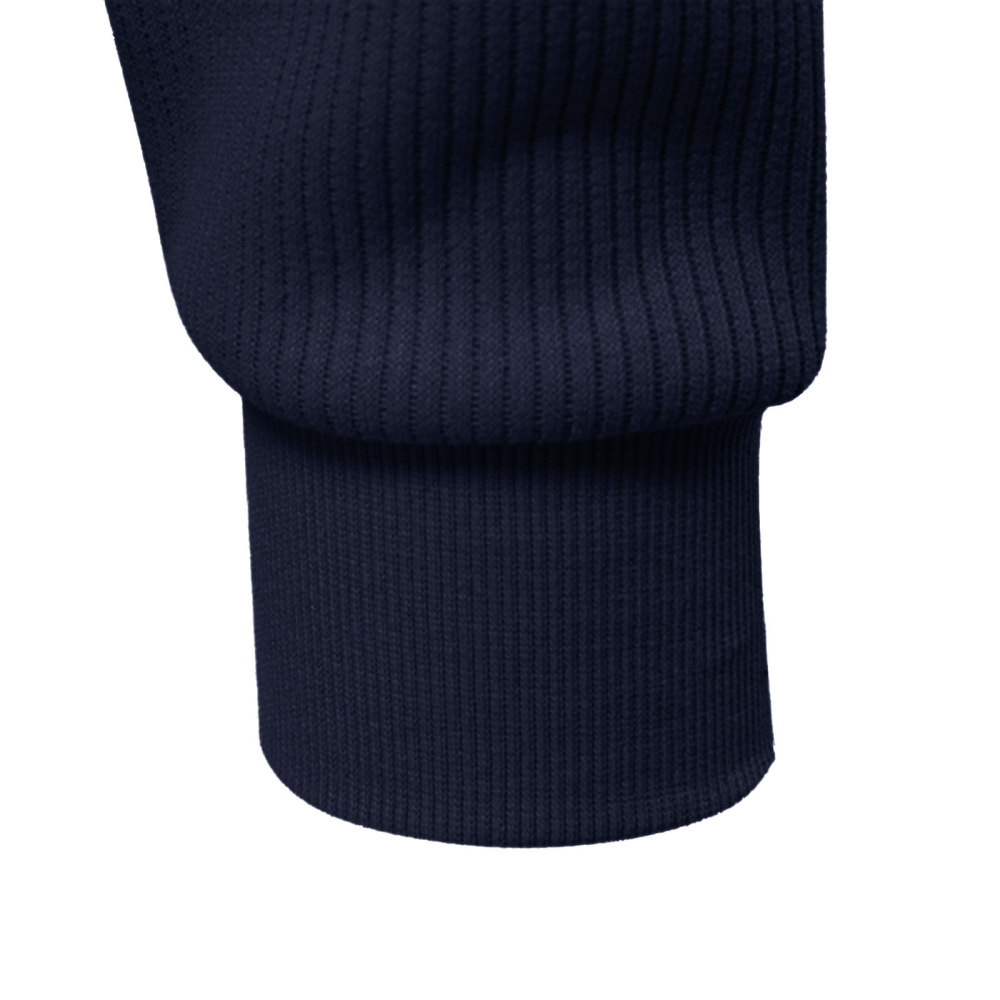 Men's Quarter Zip Pullover Long Sleeve Knit Sweater Stand Collar Sweatshirt Casual Warm Sweaters