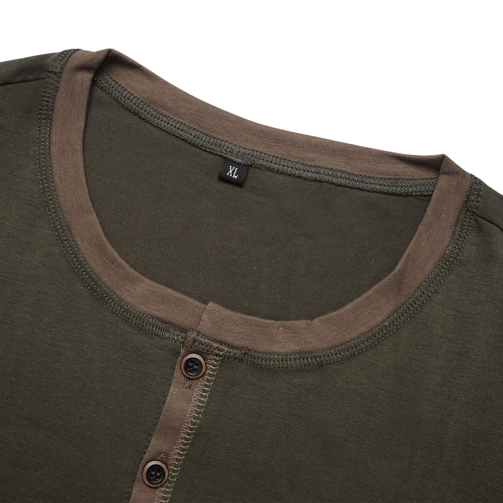MAGIMODAC Mens Summer Henley Short Sleeve T-Shirts Casual Classic V Neck T Shirt Lightweight Cotton Tee Tops with Button