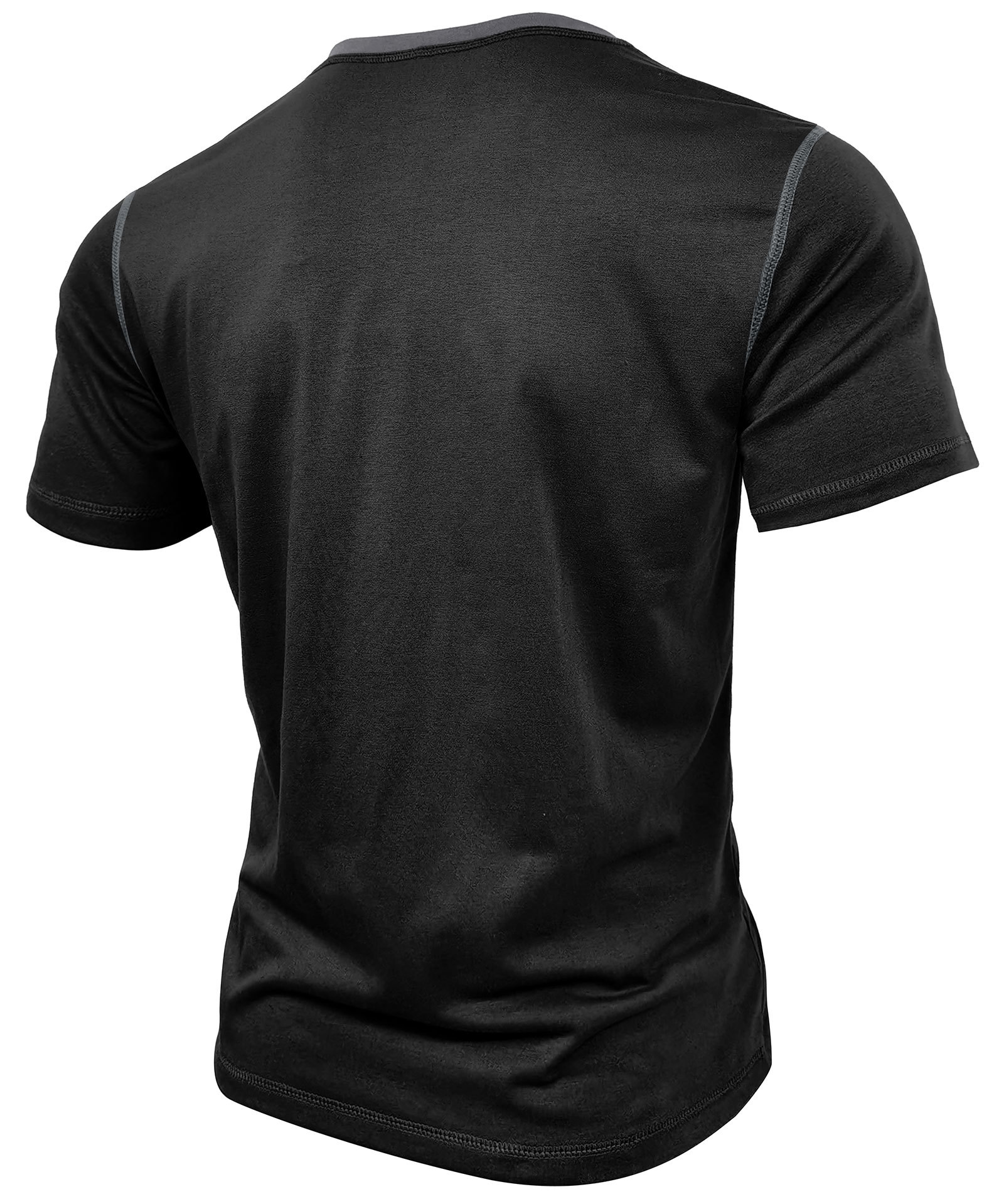 Summer Henley Short Sleeve T-Shirts Mens Casual Classic V Neck T Shirt Lightweight Cotton Tee Tops with Button