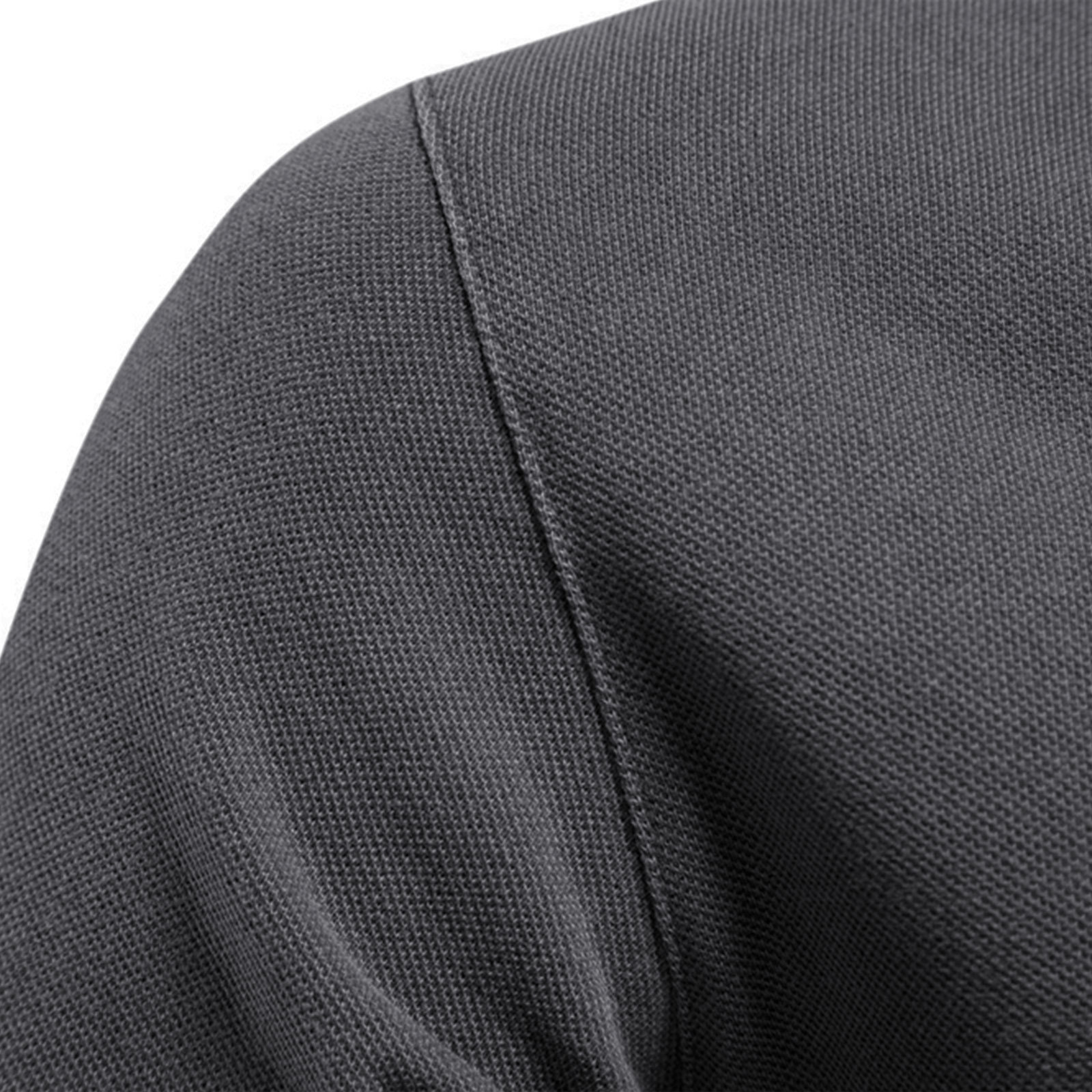MAGIMODAC Mens Polo Shirts Short Sleeve Cotton T-Shirts Summer T-Shirt Solid Color Casual Tee Shirt Tops with Buttons