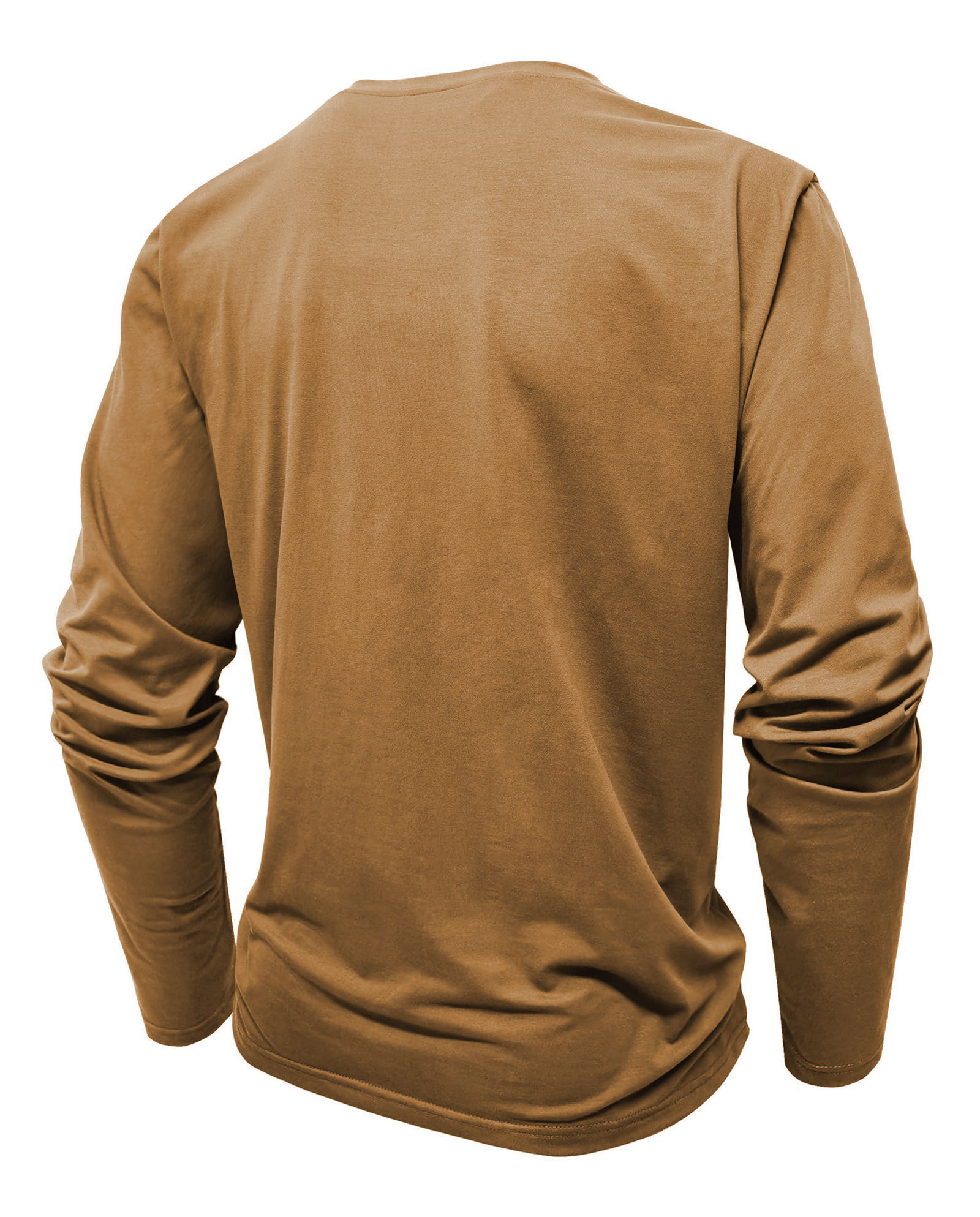 MAGIMODAC Mens Henley Long Sleeve T-Shirt Fashion Classic Cotton T Shirts Casual Lightweight T-Shirts with Button and Pocket