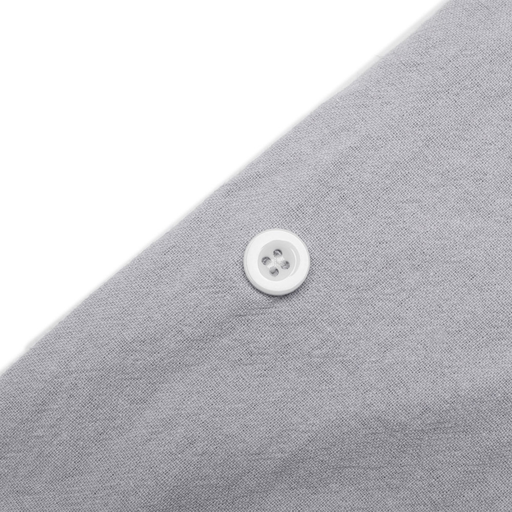 MAGIMODAC Mens Button Down Linen Shirts Casual Long Sleeve Band Collar Shirt Regular Fit Solid Plain Top with Pocket
