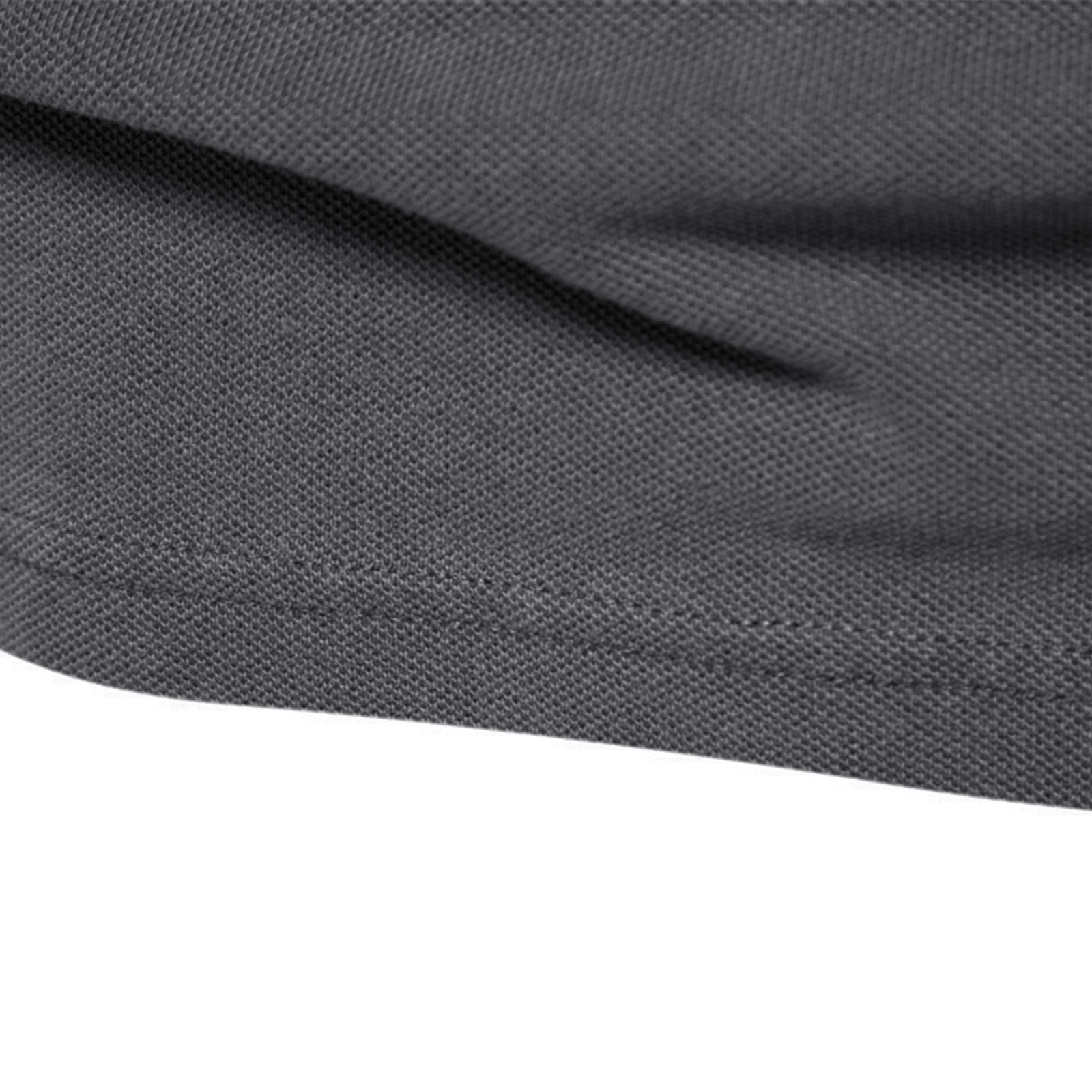 Mens Polo Shirts Short Sleeve Cotton T-Shirts Summer T-Shirt Solid Color Casual Tee Shirt Tops with Buttons