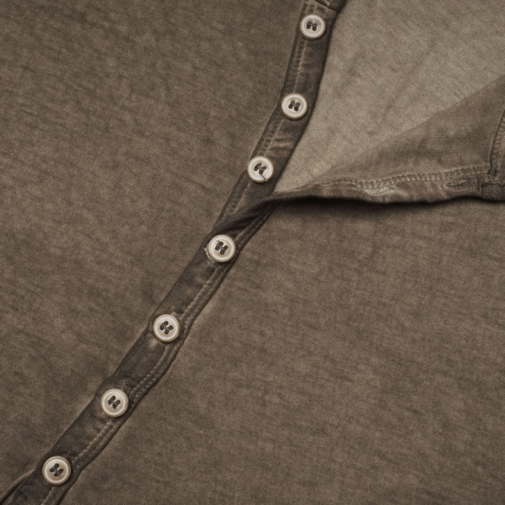 Mens Short Sleeve Henley Shirts Summer Cotton T-Shirt Casual Basic Button Tshirt Classic Solid Tee Shirt Tops