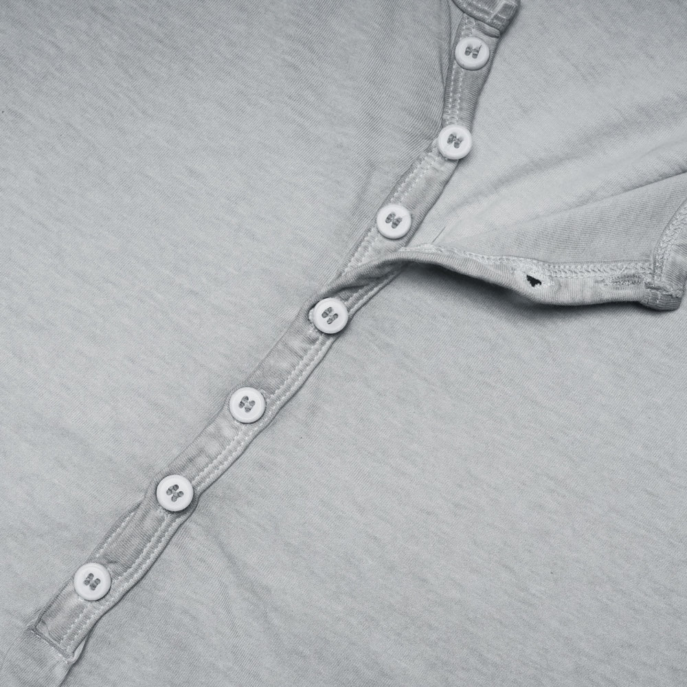 Mens Short Sleeve Henley Shirts Summer Cotton T-Shirt Casual Basic Button Tshirt Classic Solid Tee Shirt Tops