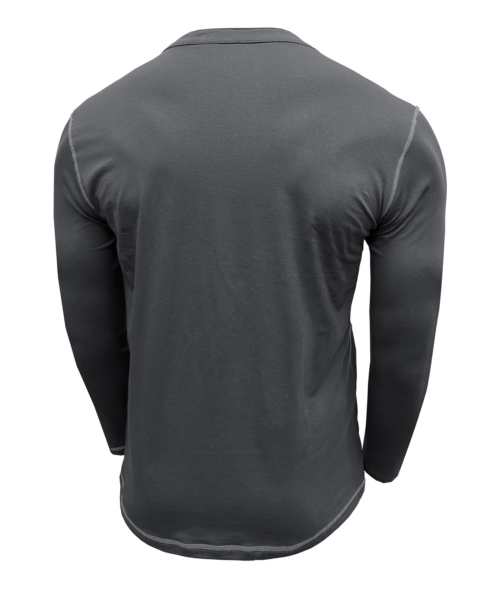 Mens Long Sleeve Henley Shirts Casual Classic Cotton T-Shirt Lightweight Button Tshirts Solid Basic Tee Shirt Tops