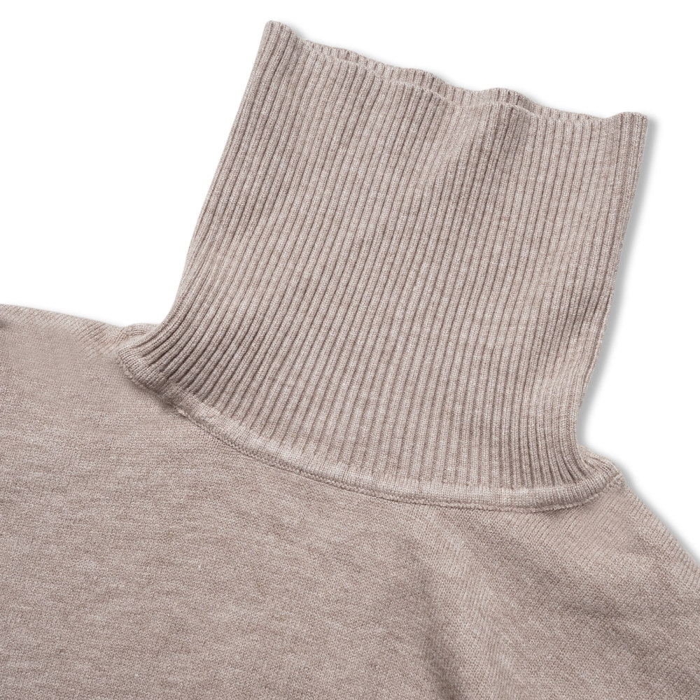 Men's Knit Pullover Slim Fit Winter Wool Blend Turtleneck Sweater Autumn Casual Long Sleeve Shirts Warm Knitted Sweaters