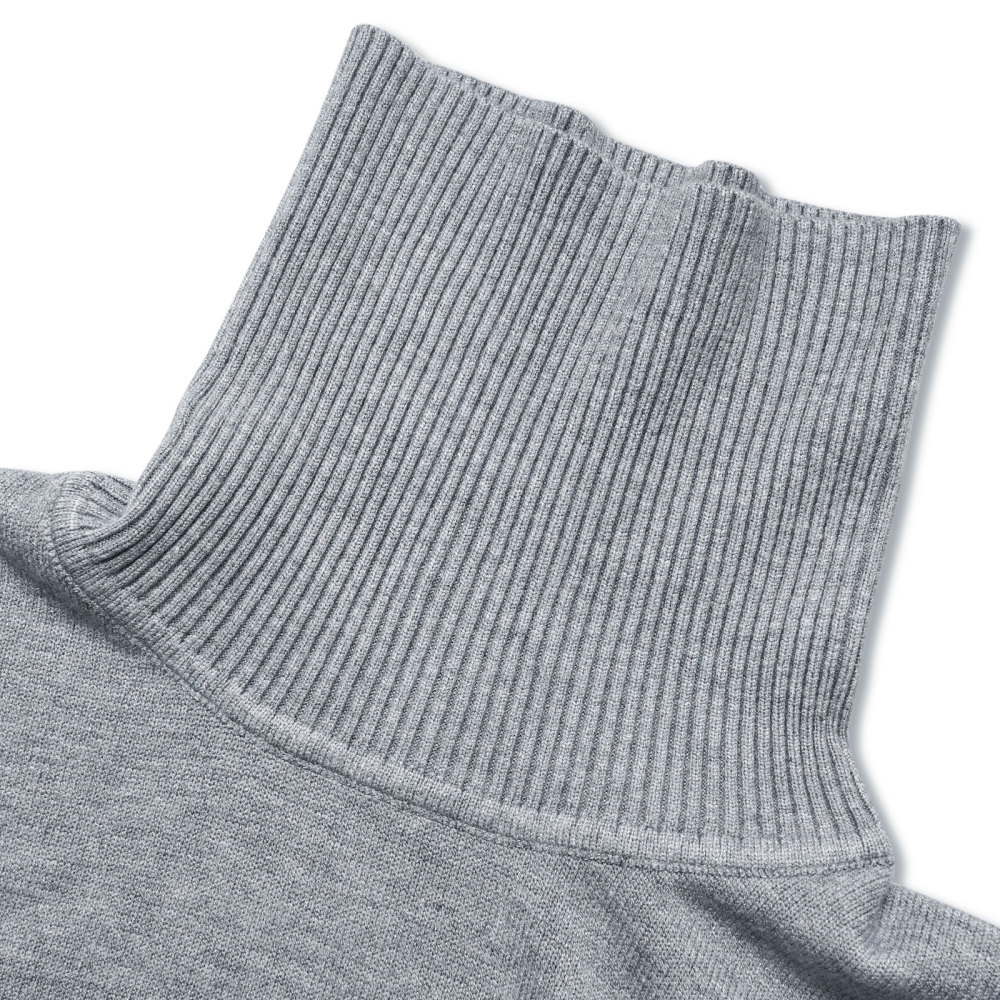 Men's Knit Pullover Slim Fit Winter Wool Blend Turtleneck Sweater Autumn Casual Long Sleeve Shirts Warm Knitted Sweaters