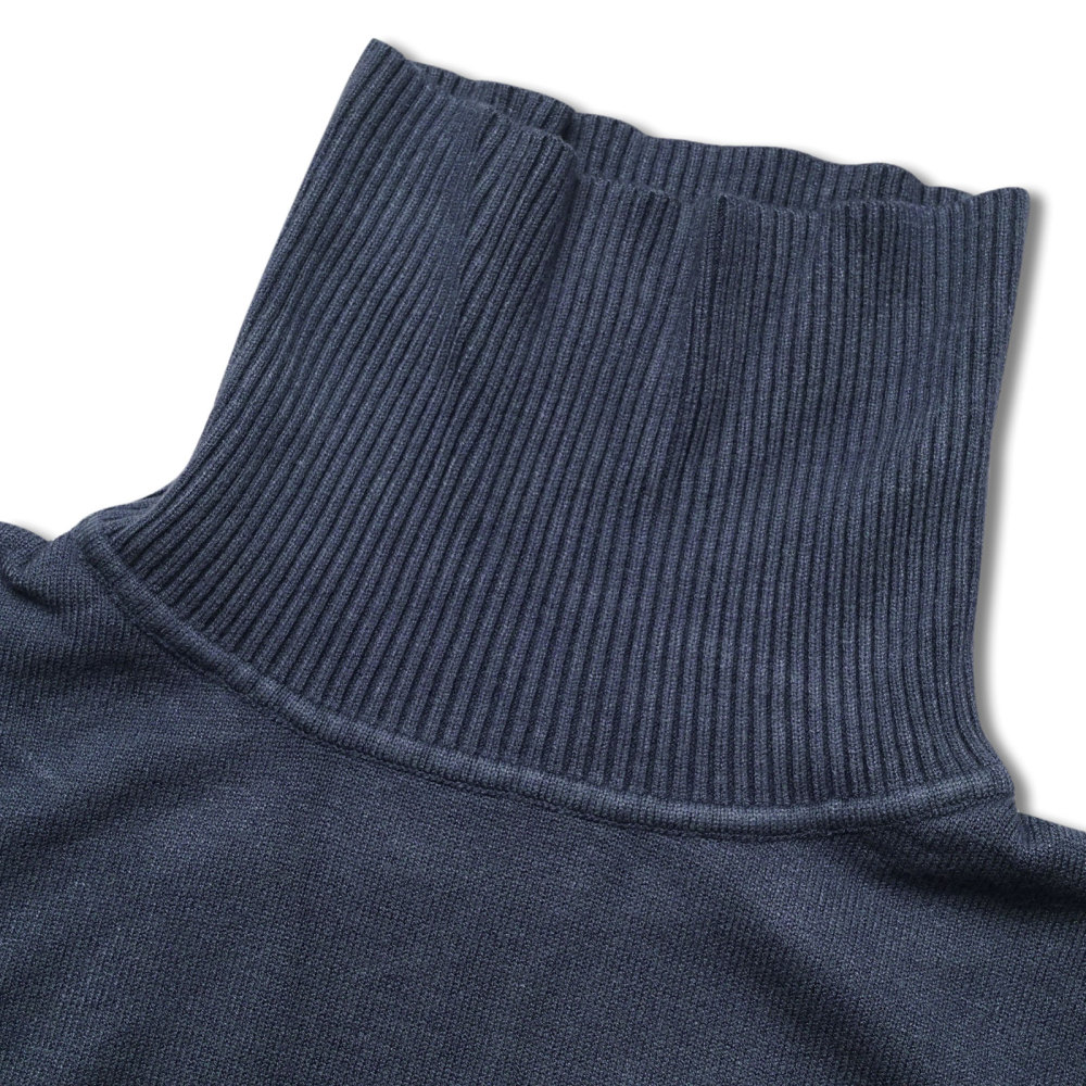 Men's Knit Pullover Slim Fit Winter Wool Blend Turtleneck Sweater Autumn Casual Long Sleeve Shirts Warm Knitted Sweaters