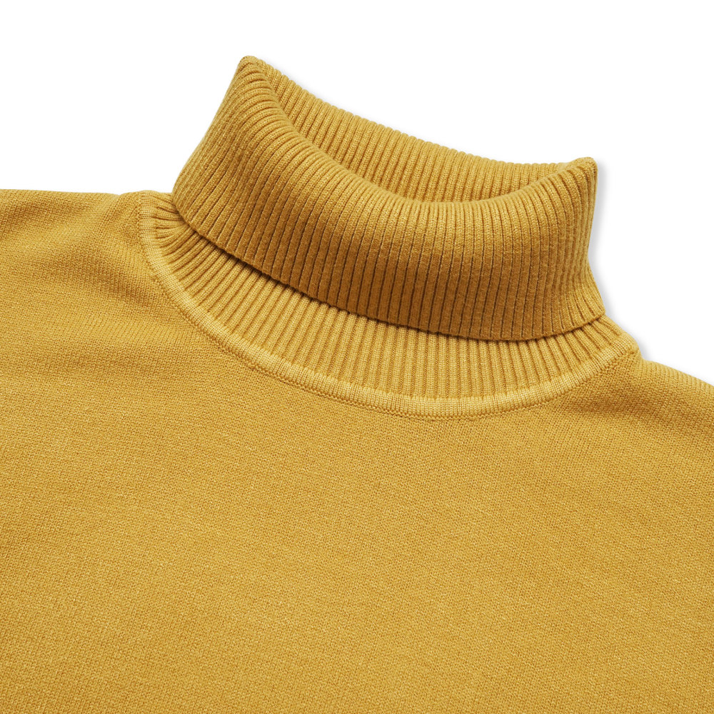 Men's Knit Pullover Slim Fit Winter Wool Blend Turtleneck Sweater Autumn Casual Long Sleeve Shirts Warm Knitted Sweaters