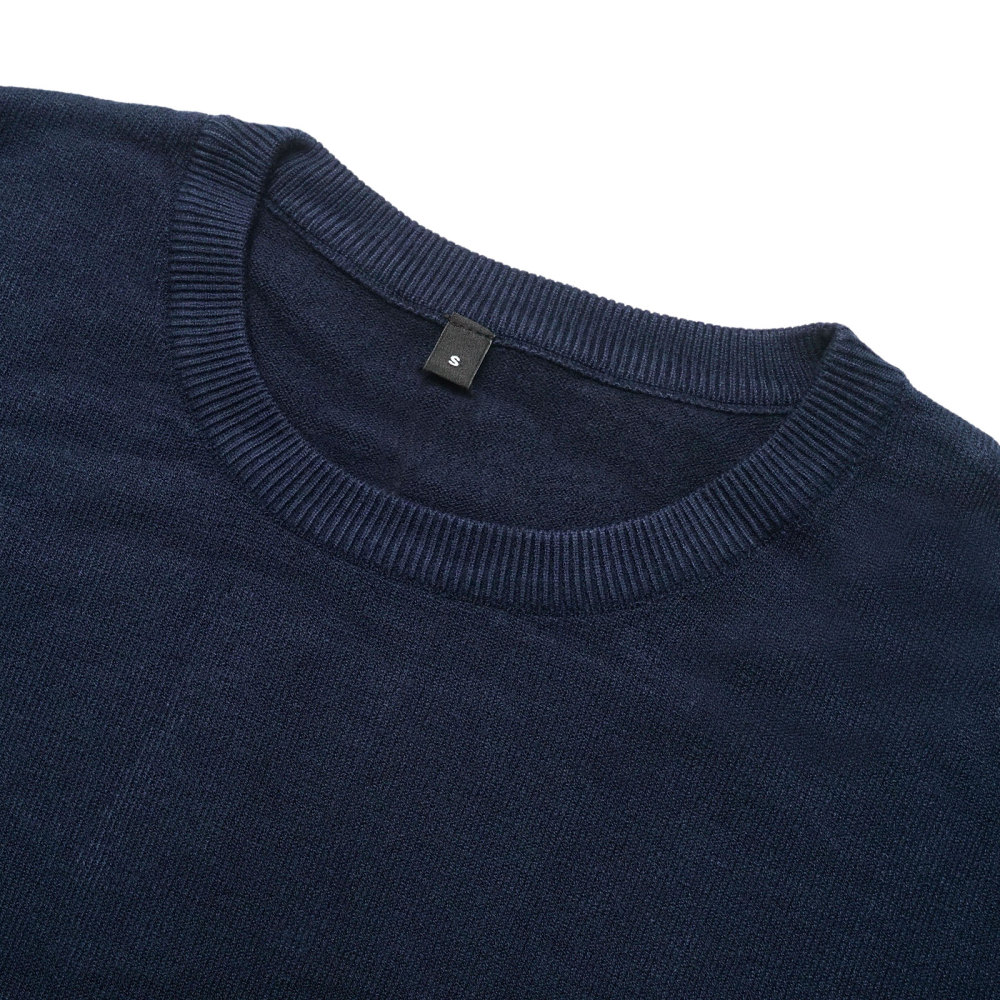 Men's Knit Pullover Slim Fit Winter Wool Blend Crew Neck Sweater Autumn Casual Long Sleeve Shirts Warm Knitted Sweaters