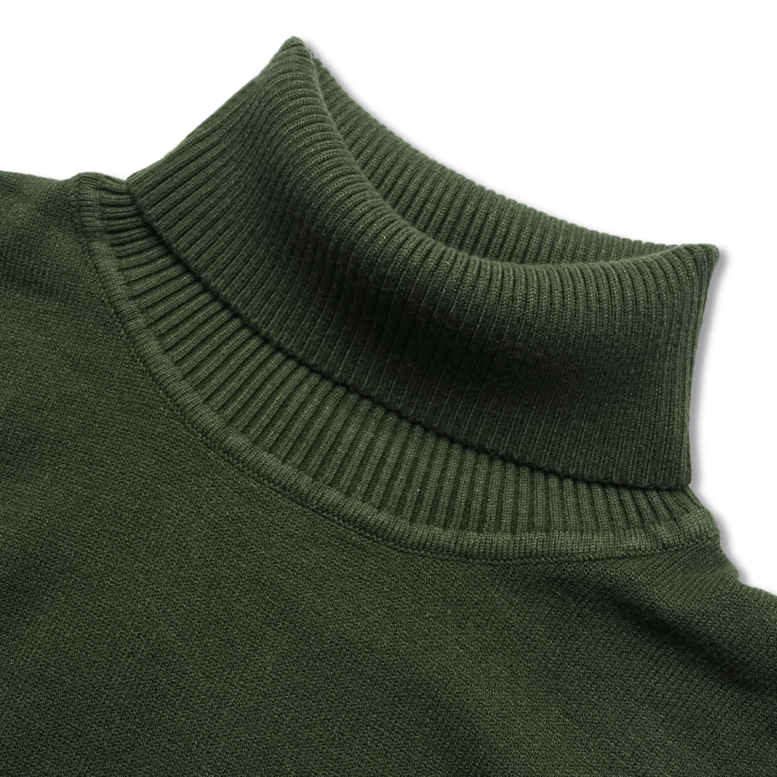 Men's Knit Pullover Slim Fit Winter Wool Blend Turtleneck Sweater Autumn Casual Long Sleeve Shirts Warm Knitted Sweaters