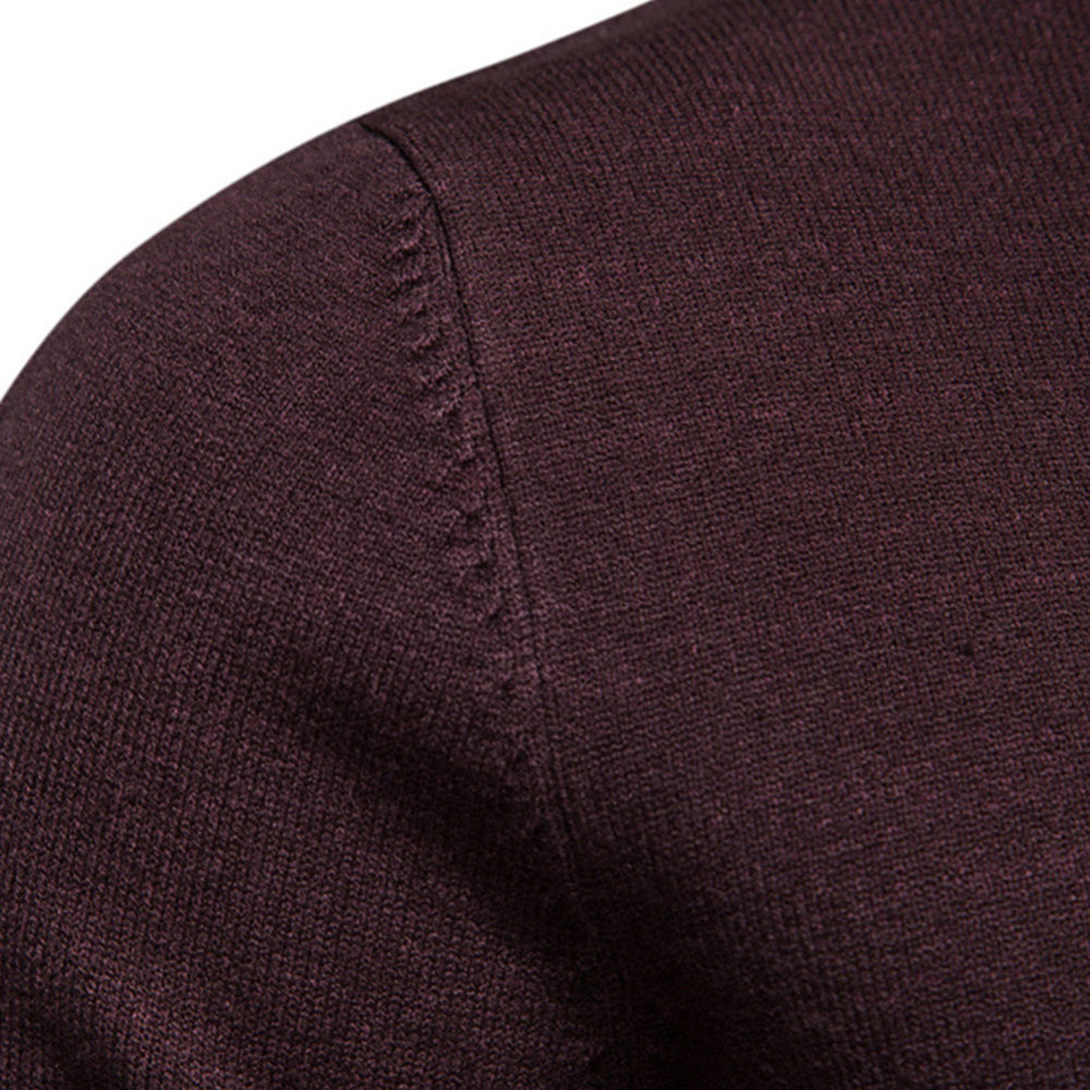 Men's Knit Pullover Slim Fit Winter Wool Blend Turtleneck Sweater Autumn Casual Long Sleeve Shirts Warm Knitted Sweaters