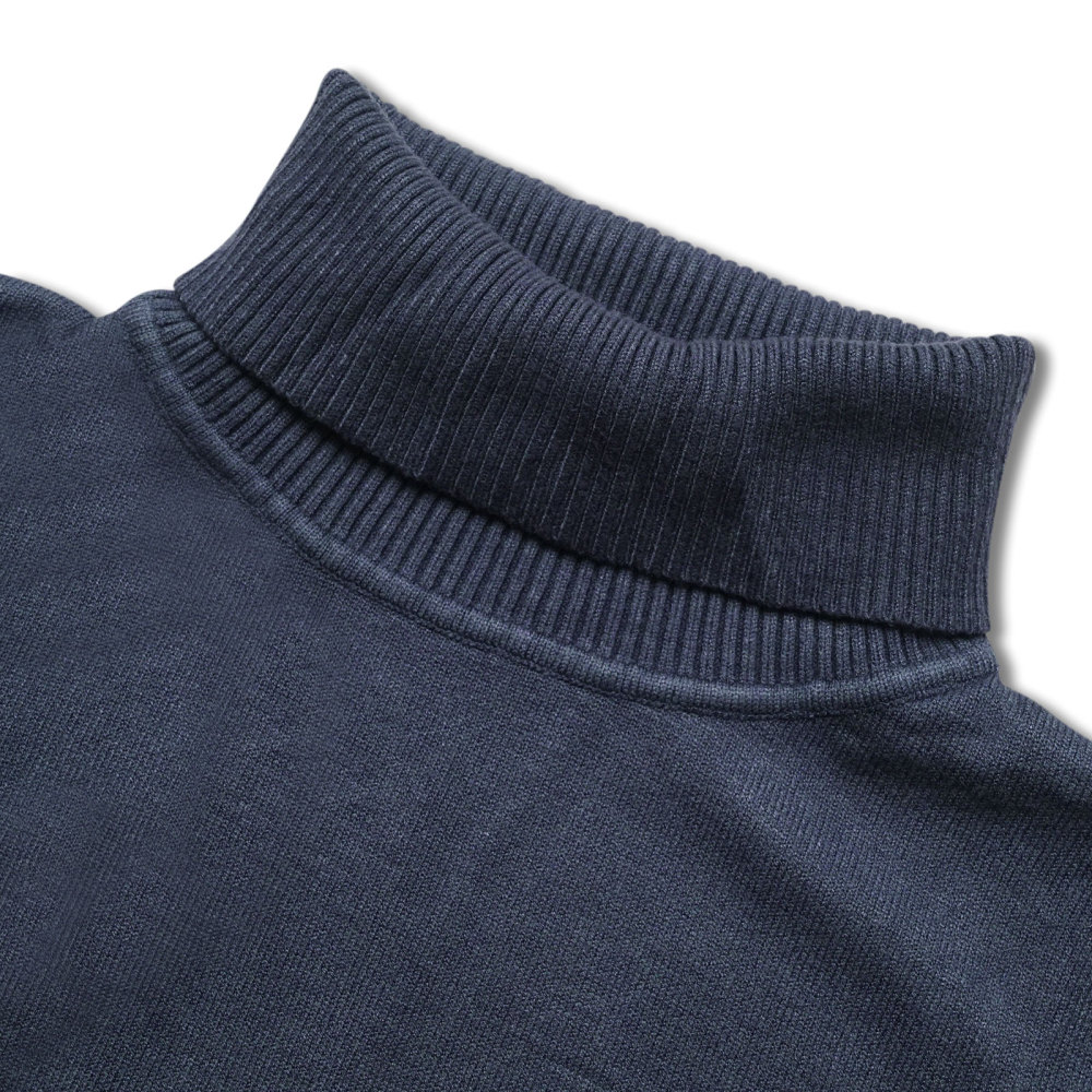Men's Knit Pullover Slim Fit Winter Wool Blend Turtleneck Sweater Autumn Casual Long Sleeve Shirts Warm Knitted Sweaters