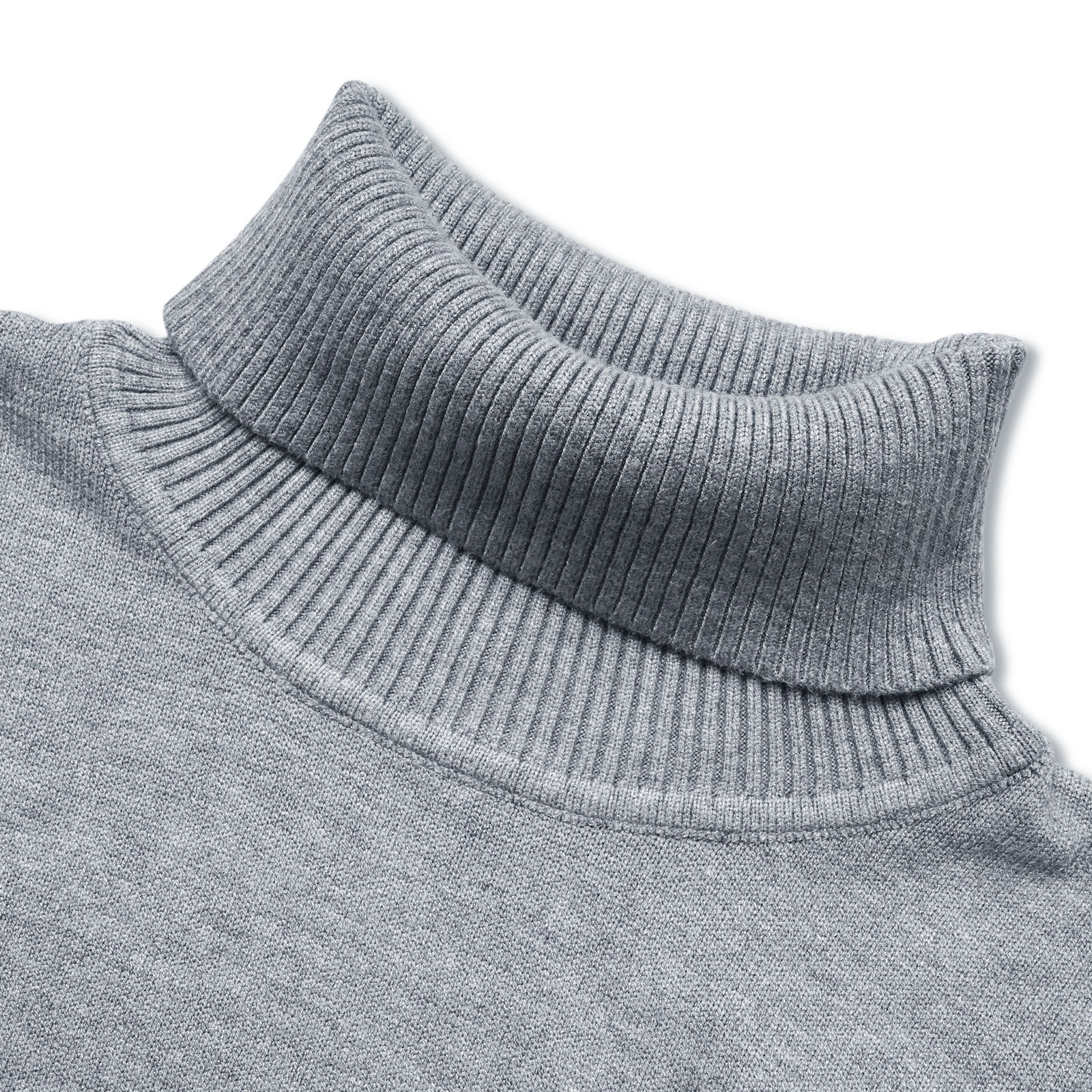 Men's Knit Pullover Slim Fit Winter Wool Blend Turtleneck Sweater Autumn Casual Long Sleeve Shirts Warm Knitted Sweaters