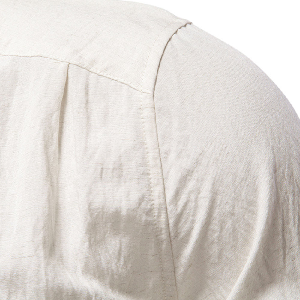 Mens Button Down Shirts Long Sleeve Bussiness Casual Shirt Solid Lightweight Tops Regular Fit