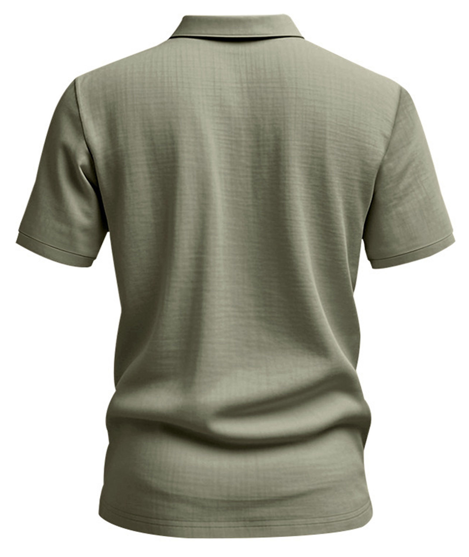 Mens Linen Polo Shirts Short Sleeve Button T-Shirts Summer Casual Tshirts Lightweight Golf Tee Shirt Beach Tops