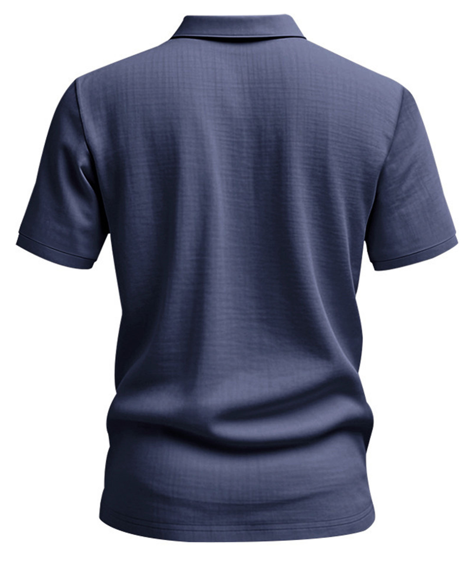 Mens Linen Polo Shirts Short Sleeve Button T-Shirts Summer Casual Tshirts Lightweight Golf Tee Shirt Beach Tops