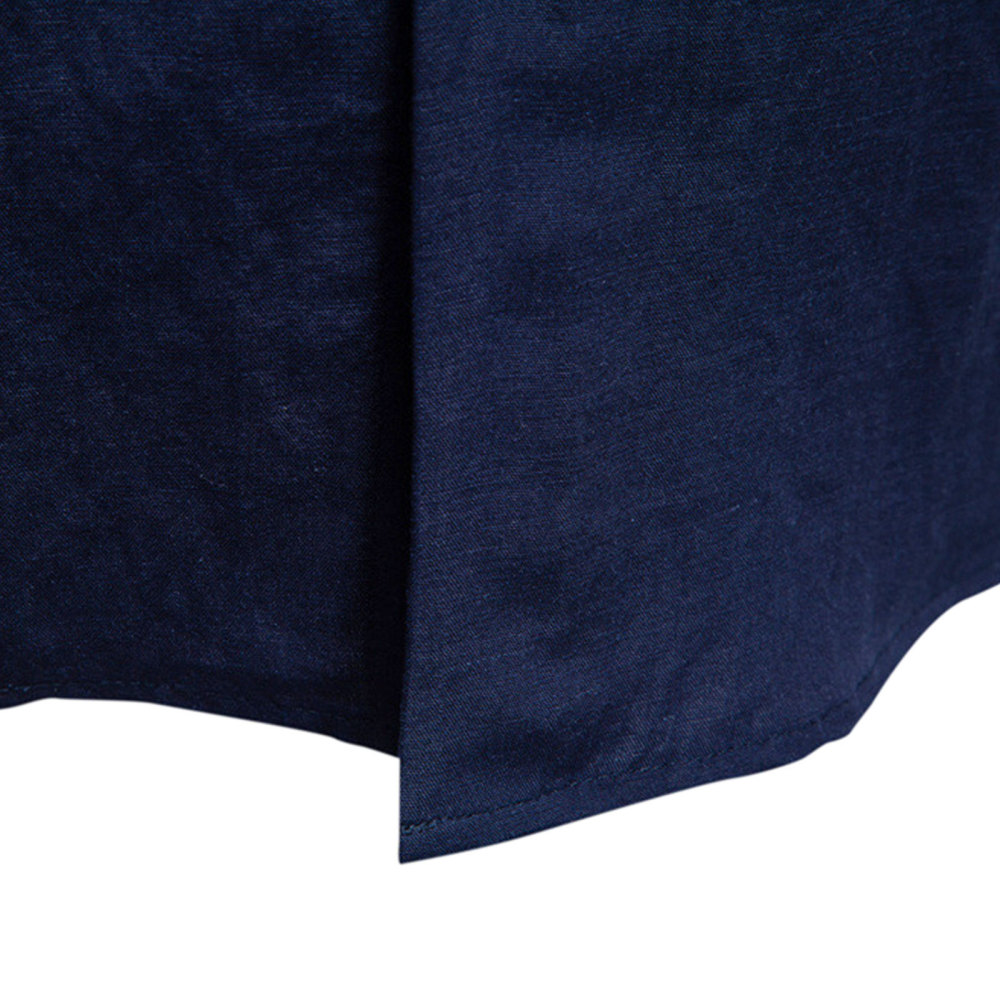 Mens Button Down Shirts Long Sleeve Bussiness Casual Shirt Solid Lightweight Tops Regular Fit