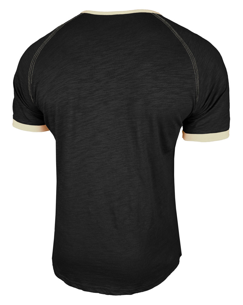 Henley T-Shirt Mens Summer Cotton T Shirts Short Sleeve Tshirts Casual Lightweight T-Shirts Solid Button Tee Tops