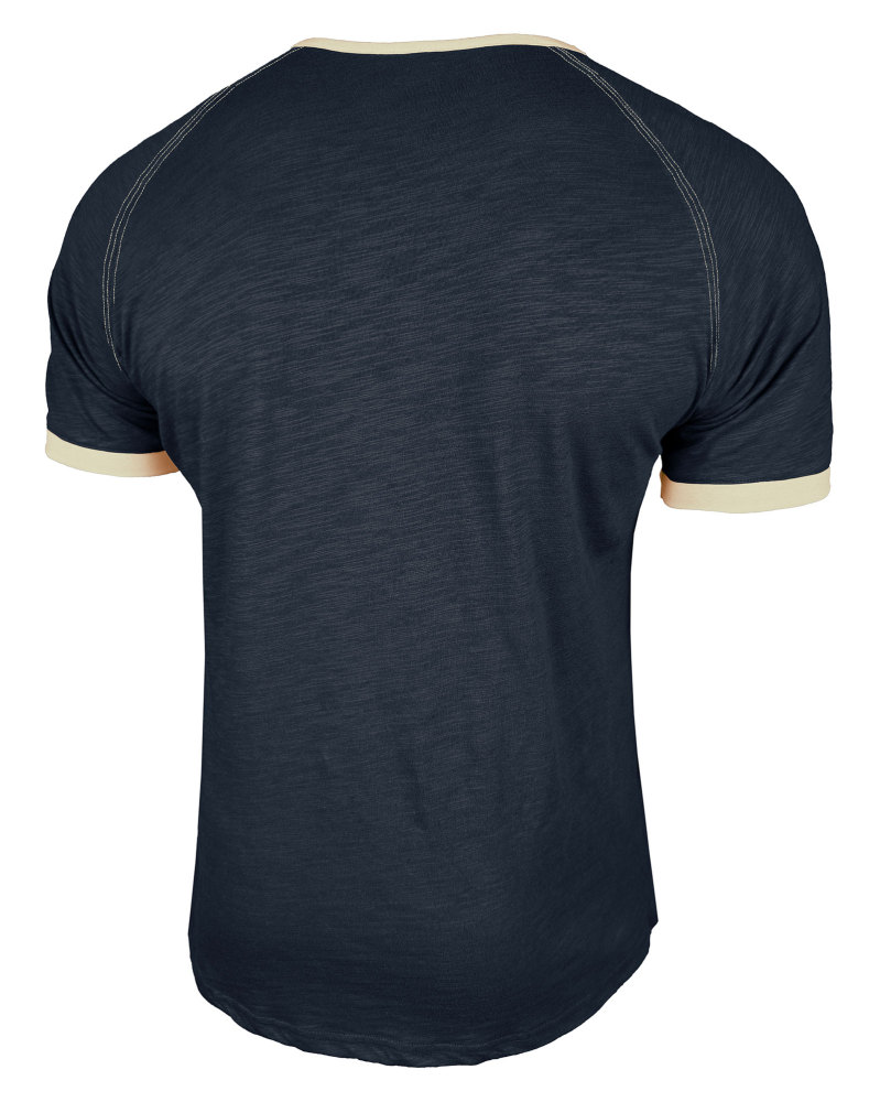 Henley T-Shirt Mens Summer Cotton T Shirts Short Sleeve Tshirts Casual Lightweight T-Shirts Solid Button Tee Tops