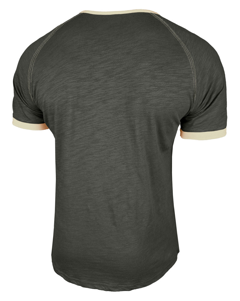 Henley T-Shirt Mens Summer Cotton T Shirts Short Sleeve Tshirts Casual Lightweight T-Shirts Solid Button Tee Tops