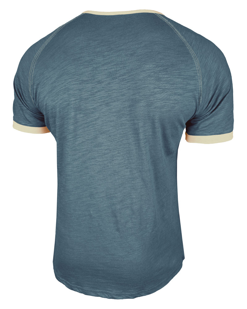 Henley T-Shirt Mens Summer Cotton T Shirts Short Sleeve Tshirts Casual Lightweight T-Shirts Solid Button Tee Tops