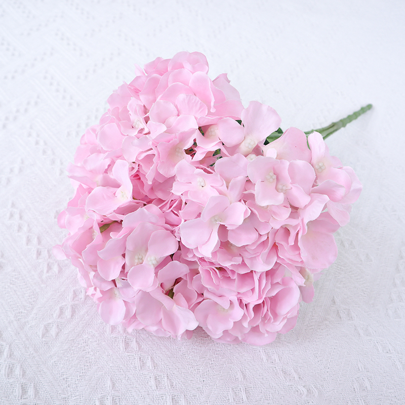 5 Branches Artificial Wedding Hydrangea Bouquet