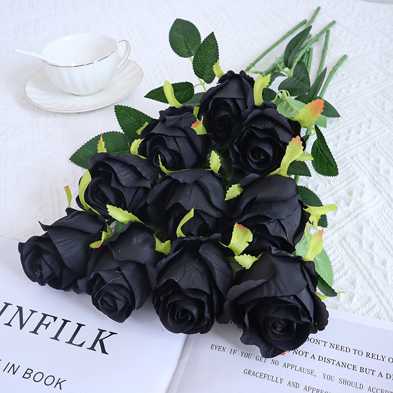 Long Stem Dusty Rose Artificial Flowers For Vase