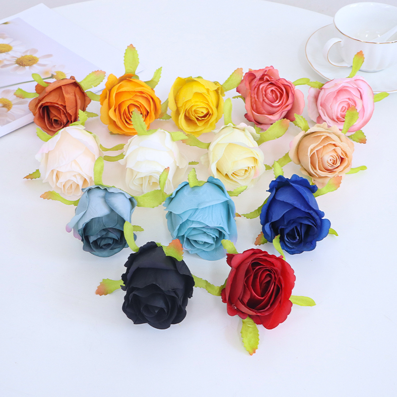 Small Artificial Decorative Rose Flower Buds