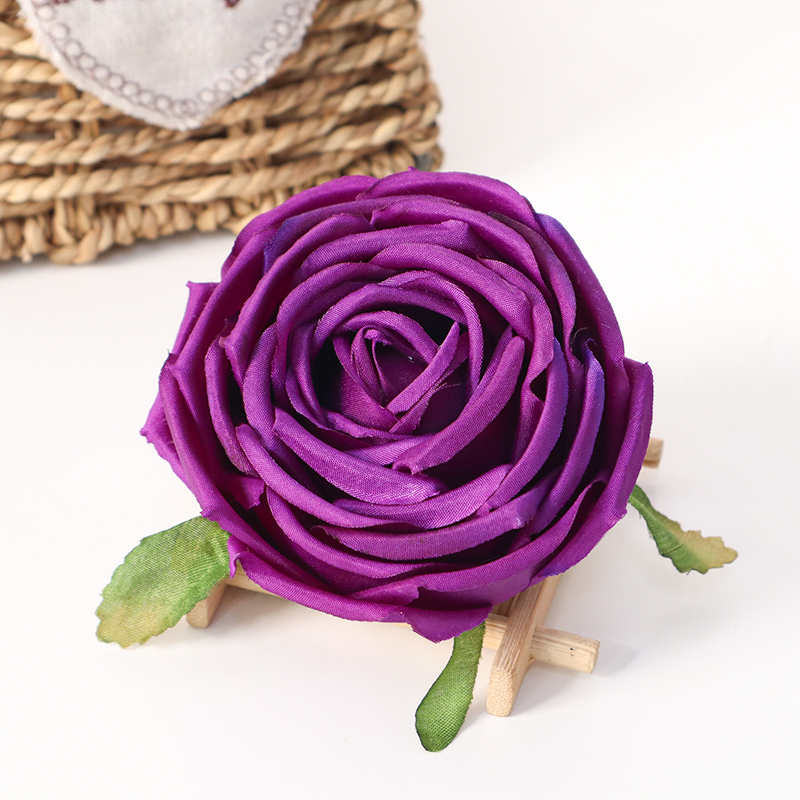 Bulk Silk Roses Flowers Heads For Wedding