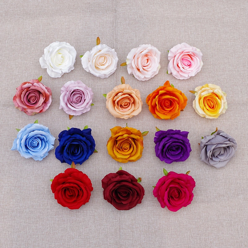 3.54in Silk Rose Heads – Wholesale Artificial Flowers