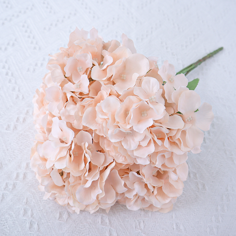 5 Branches Artificial Wedding Hydrangea Bouquet