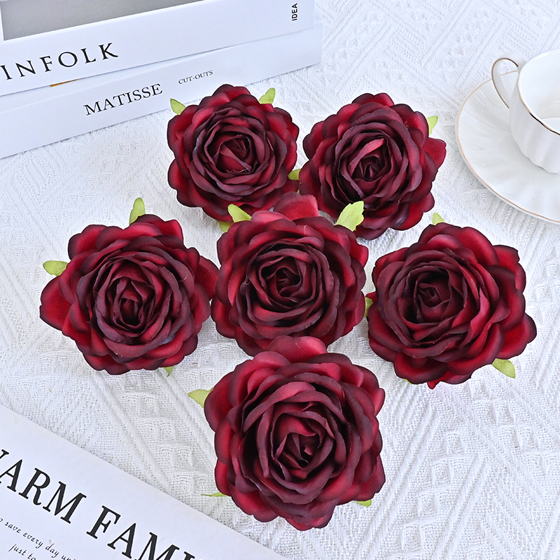 Artificial Rose Flowers Bulk For Wedding Decoration
