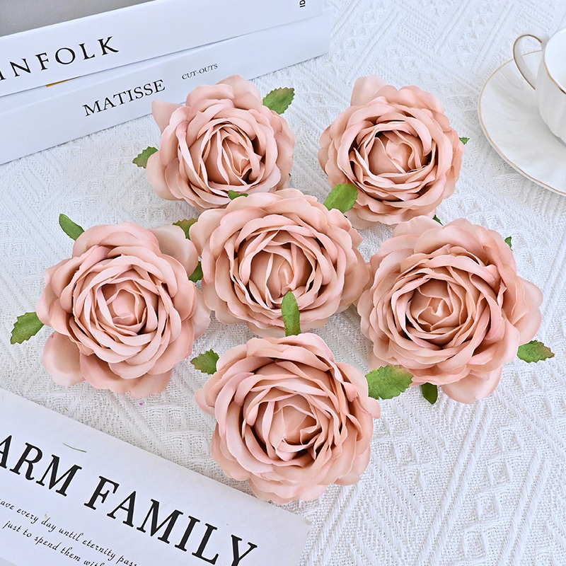 Artificial Rose Flowers Bulk For Wedding Decoration