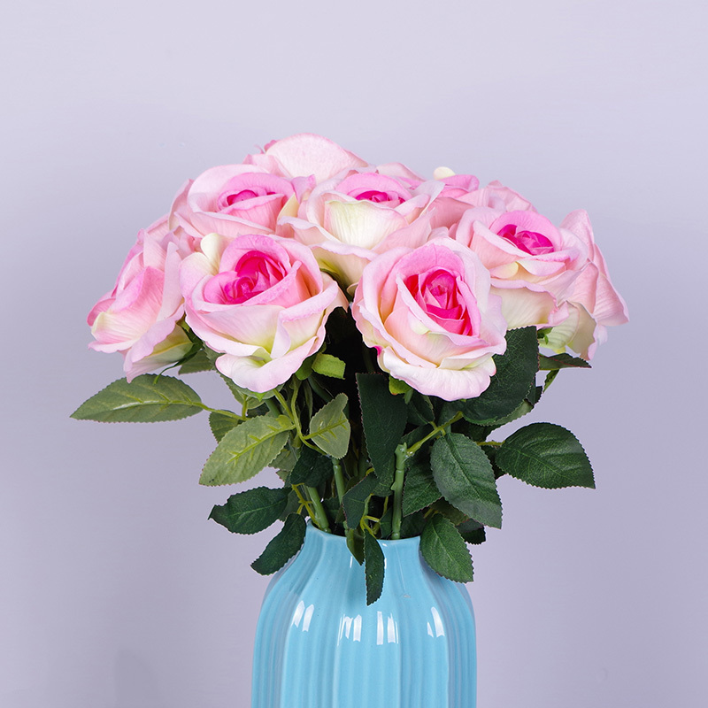 20"/51cm Artificial Roses That Look Real With Stem