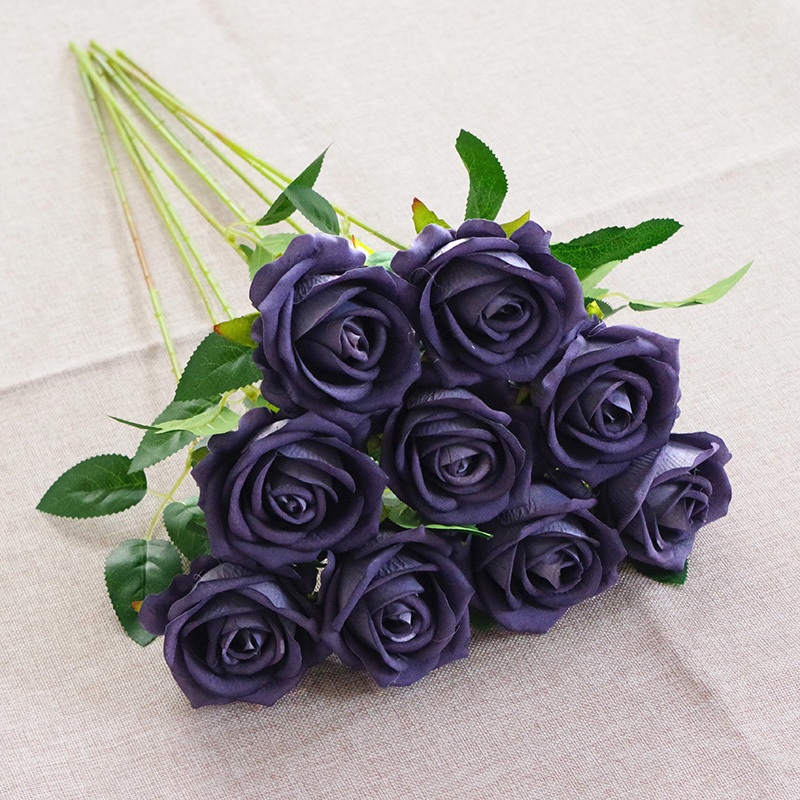 20"/50cm Artificial Rose Flower With Long Stem
