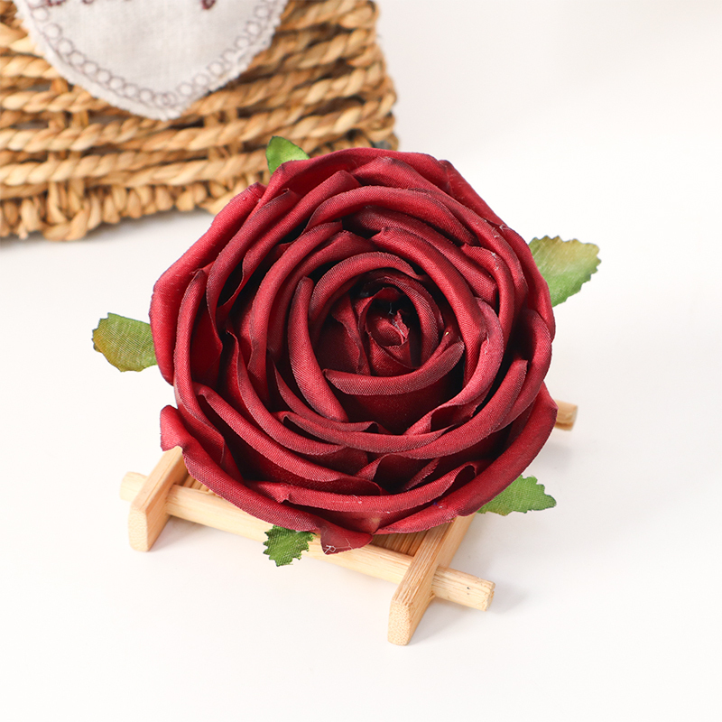 Bulk Silk Roses Flowers Heads For Wedding