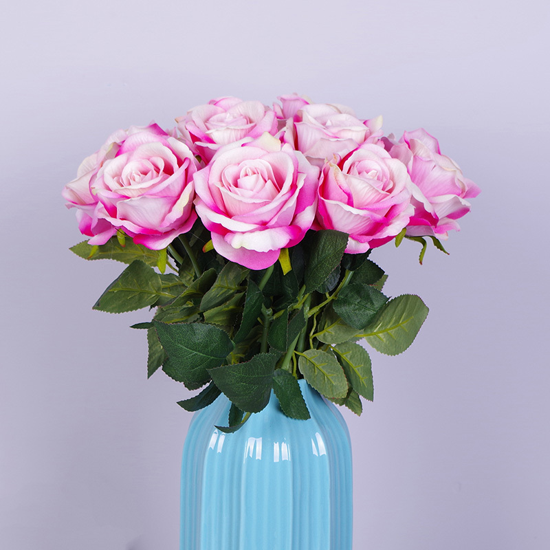 20"/51cm Artificial Roses That Look Real With Stem